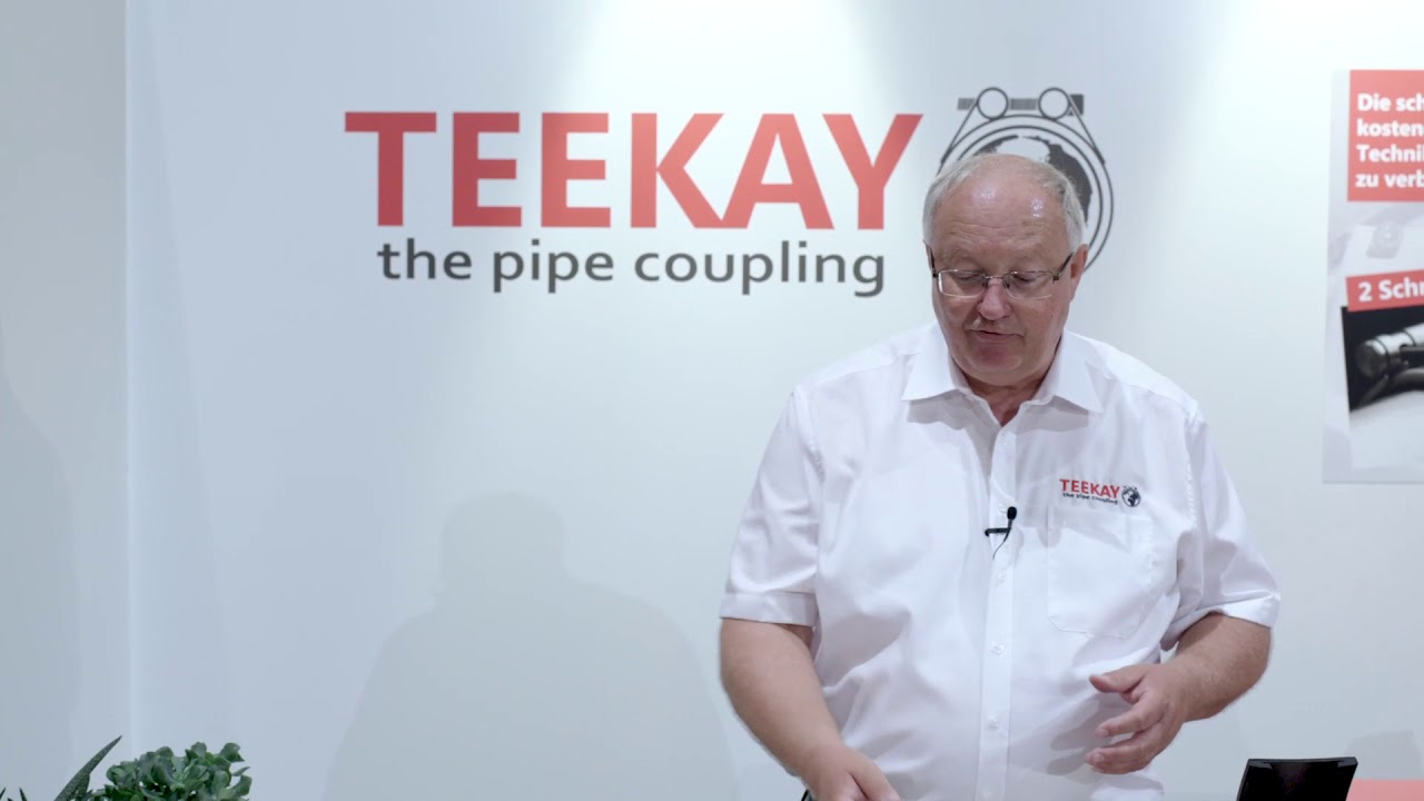 Teekay Glattendiges Rohrkupplungssystem auf der virtuellen Hausmesse der heco gmbh