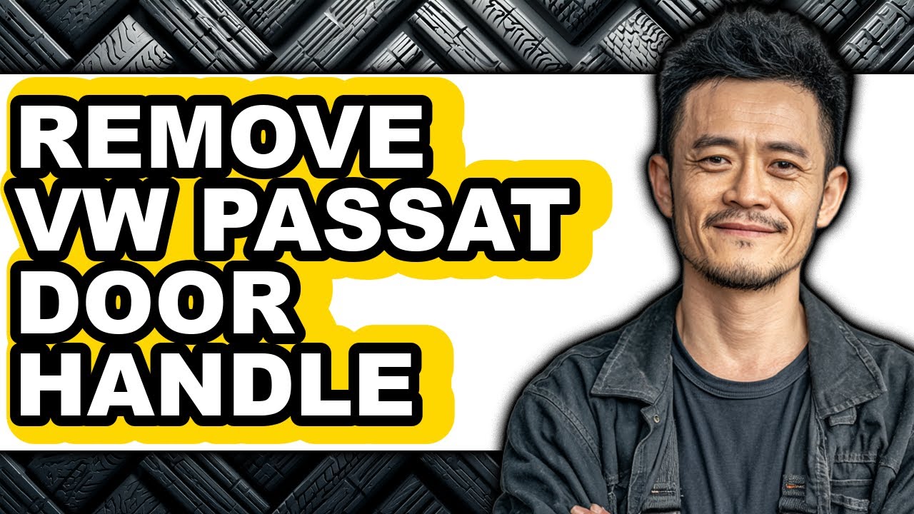 How to Remove Vw Passat Door Handle (only Way)