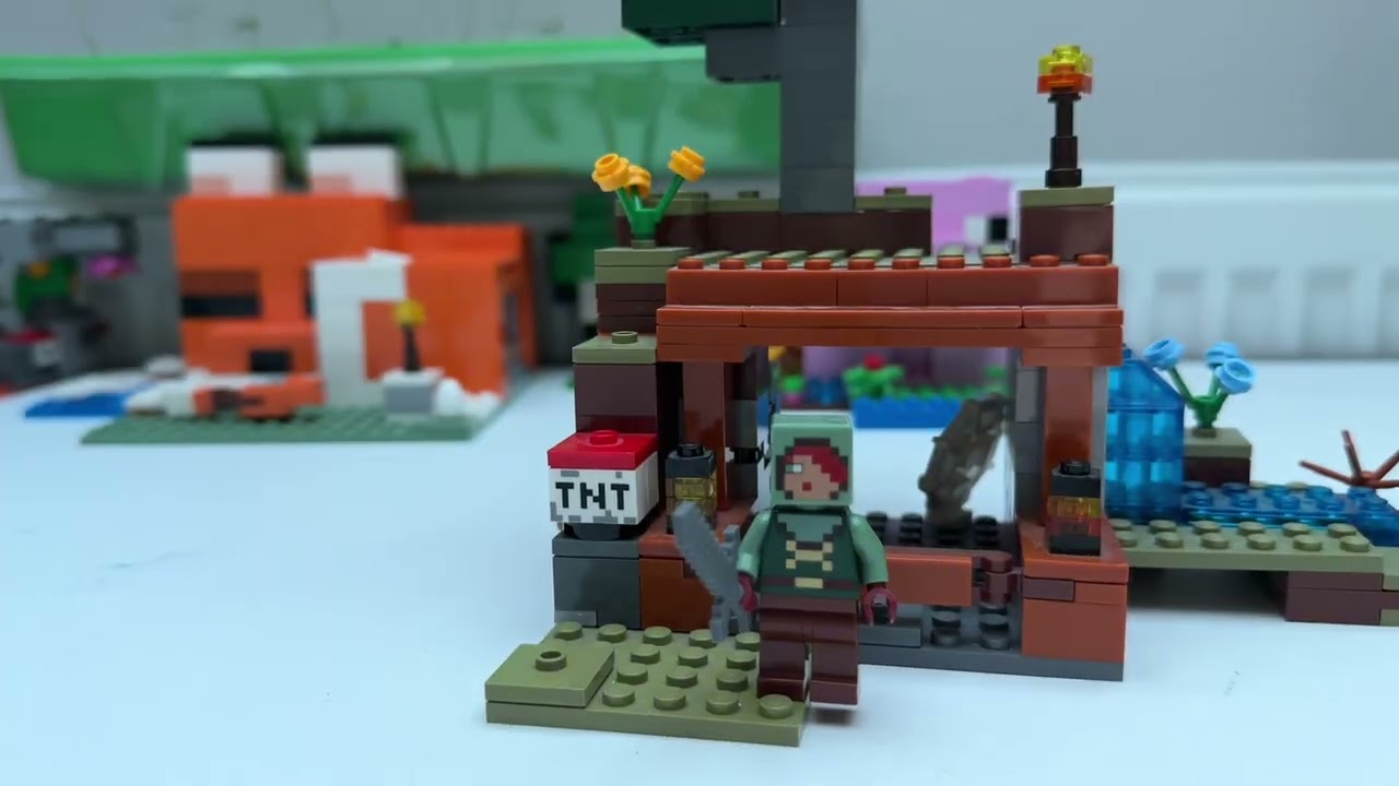 Дети хотели маме подарить алмаз #lego #minecraft 