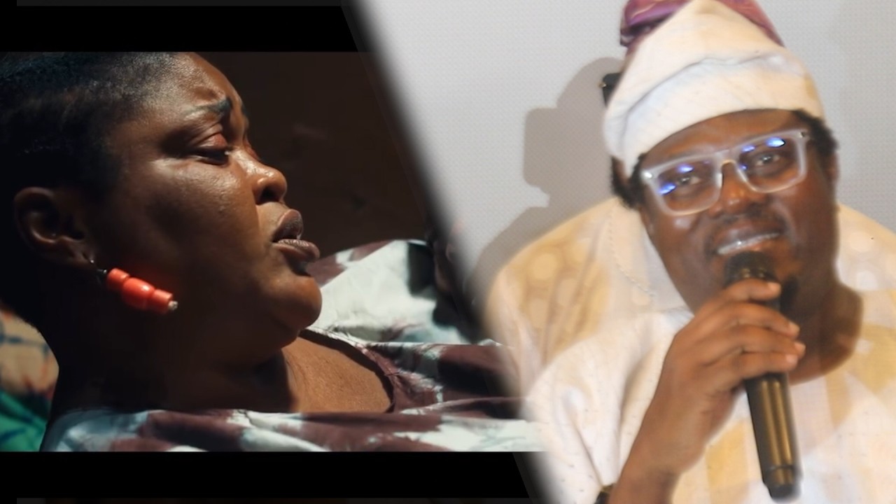 EMOTIONAL MOMENT! MUYIWA ADEMOLA HONOURS LATE ALLWELL ADEMOLA AT KILANKO PREMIERE