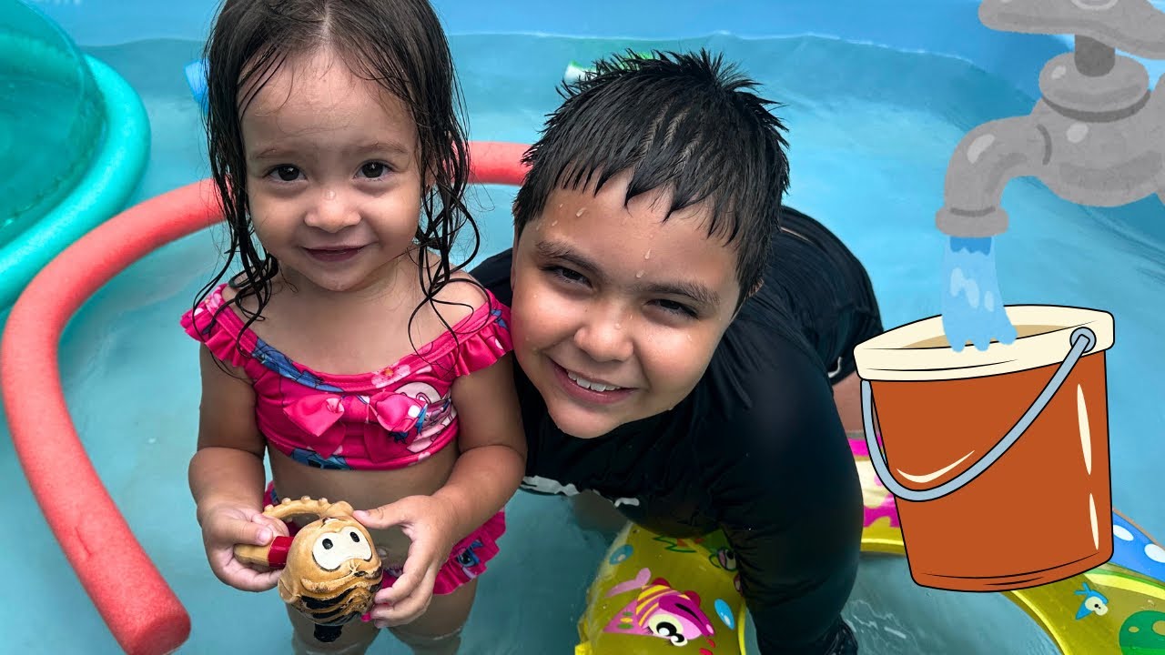 Kauã e Manu: A ÁGUA DA NOSSA PISCINA SUMIU! 
