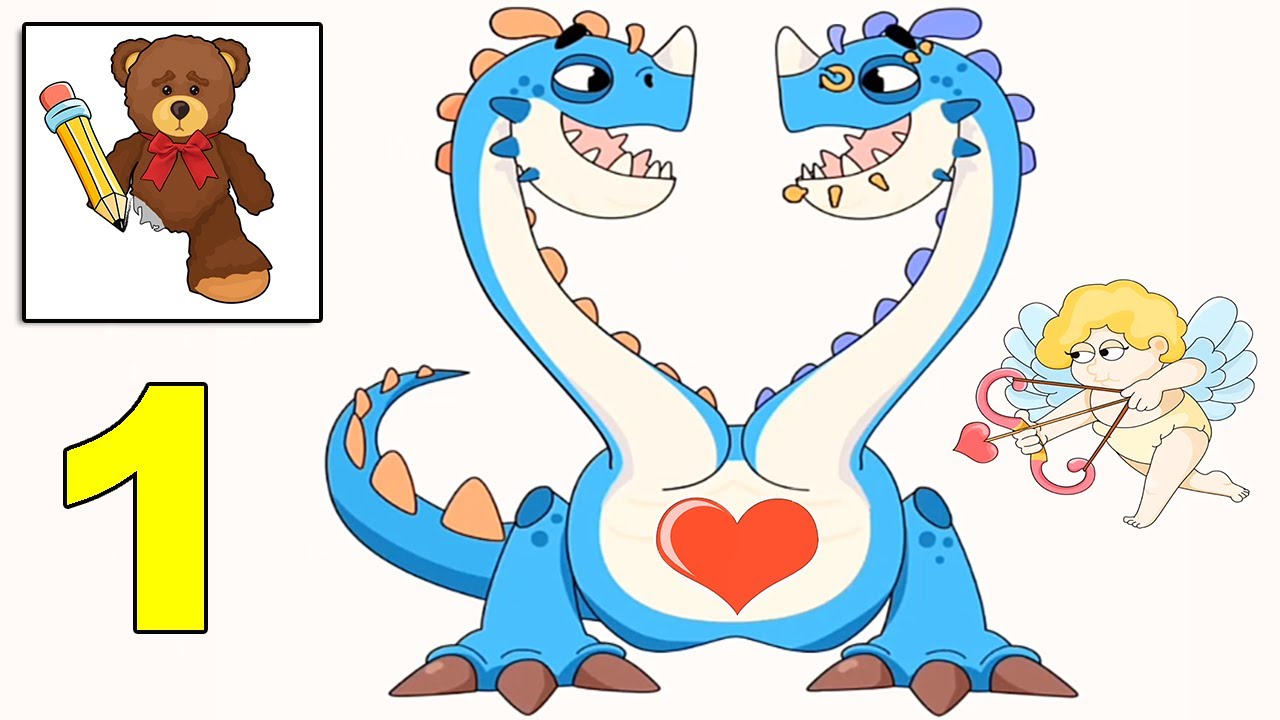 DOP: Draw One Part - Gameplay Walkthrough Part 1 - All Levels 1-150 ANSWERS - Funny DOP Puzzle Game