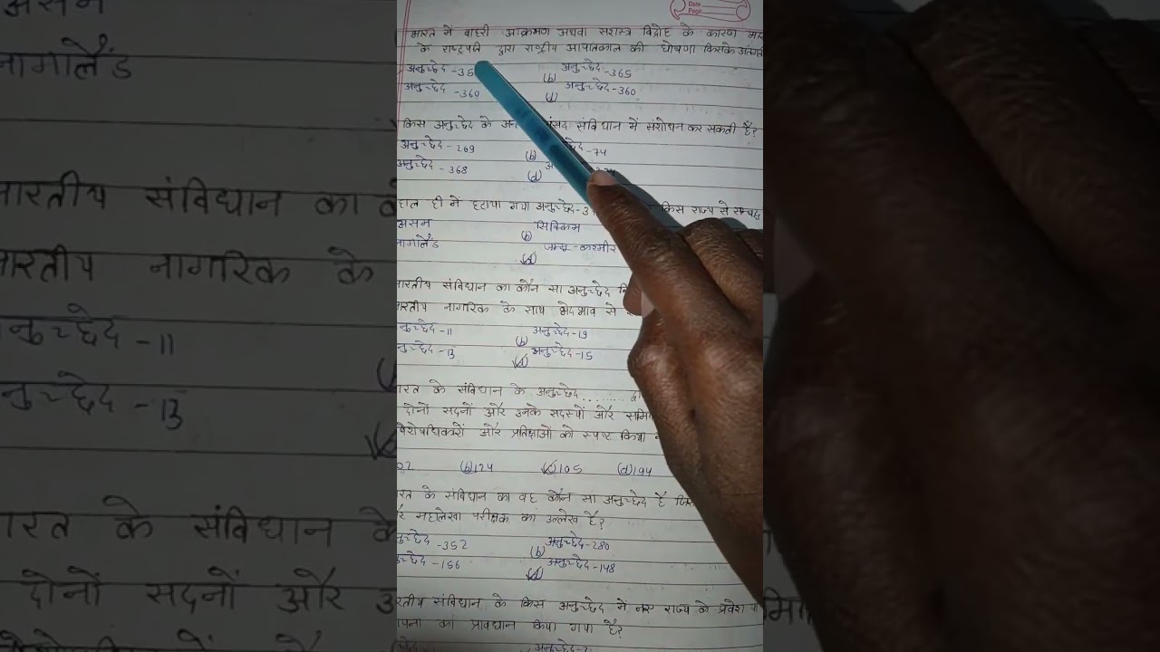 political science important questions/indian polity mcq for competitive exams 