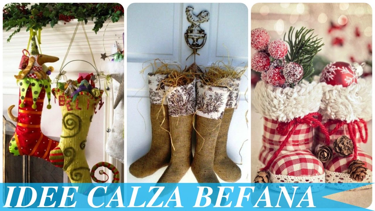 Idee calza befana