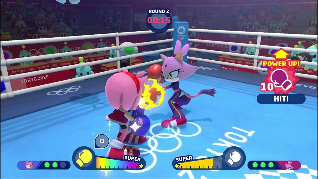 Sonic Amy vs Blaze Ryona