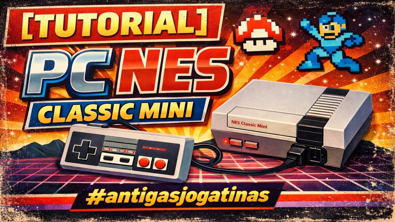 [TUTORIAL] - PC NES CLASSIC MINI #antigasjogatinas