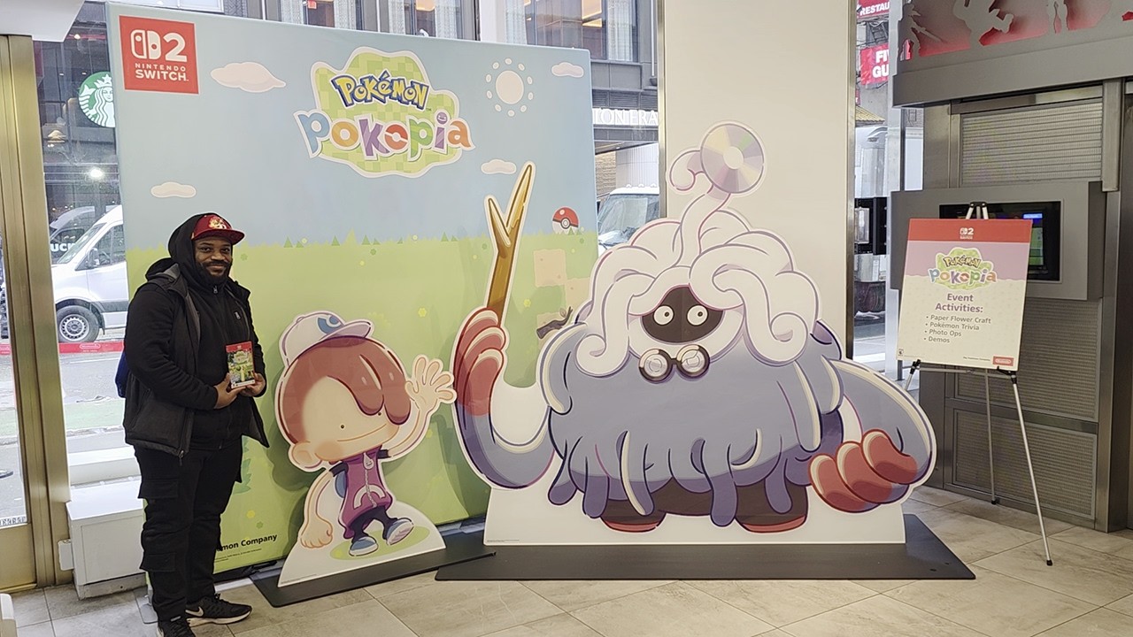 Pok&eacute;mon Pokopia Launch Event at Nintendo NY