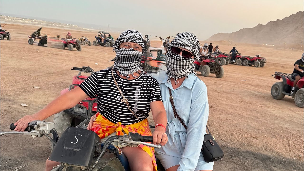 Sharm Plaza. В пустыне на квадриках. 12.10.25