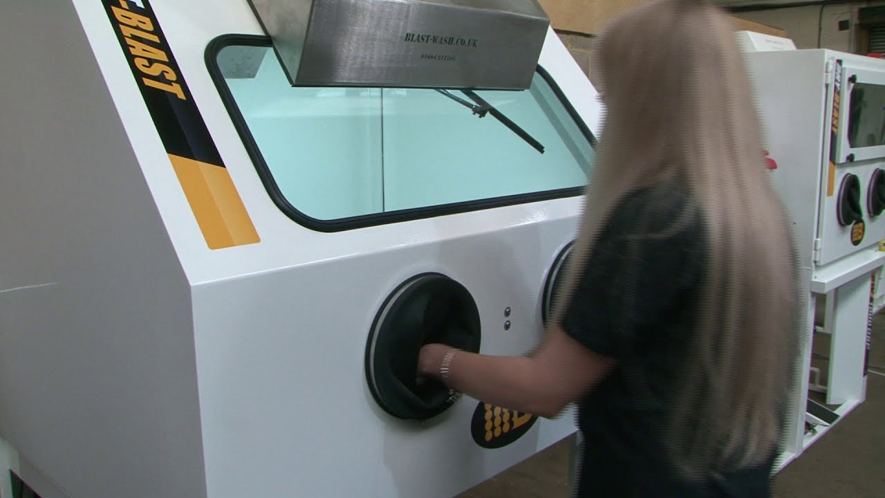 BlastWash 1250 Wet Blast Cabinet BW1250AB