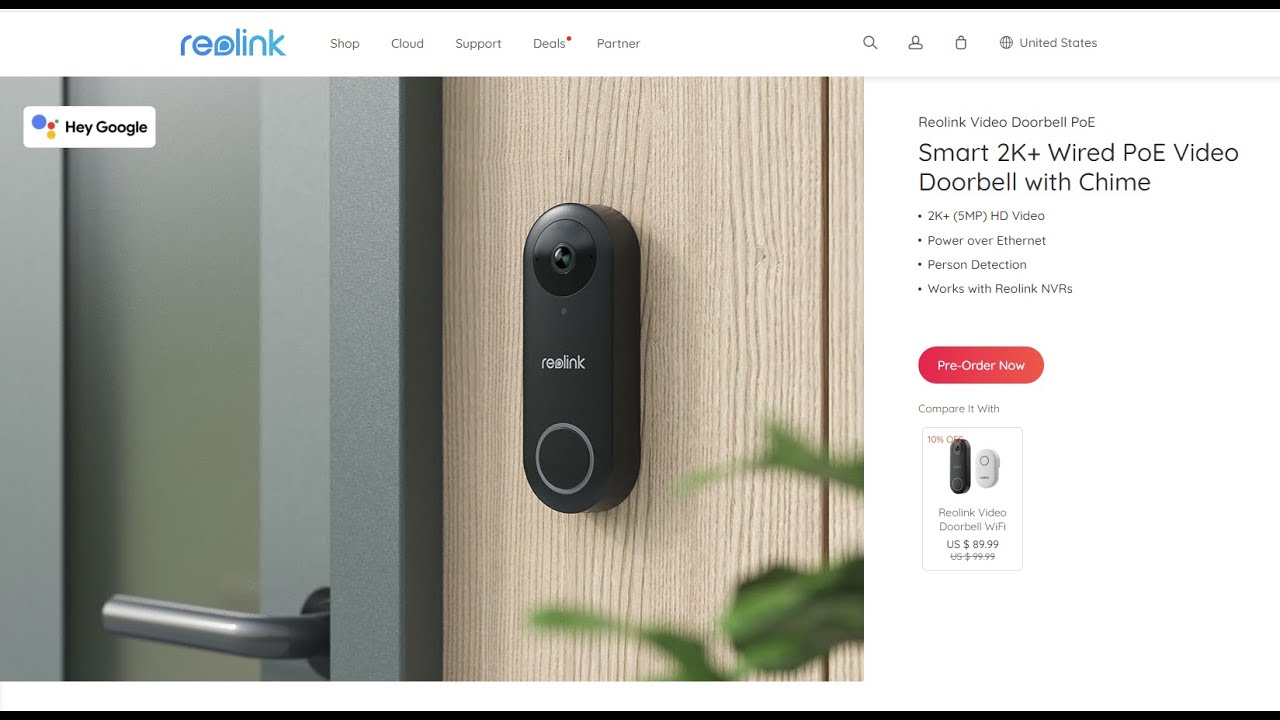 Reolink Video Doorbell Synology Surveillance Station 9
