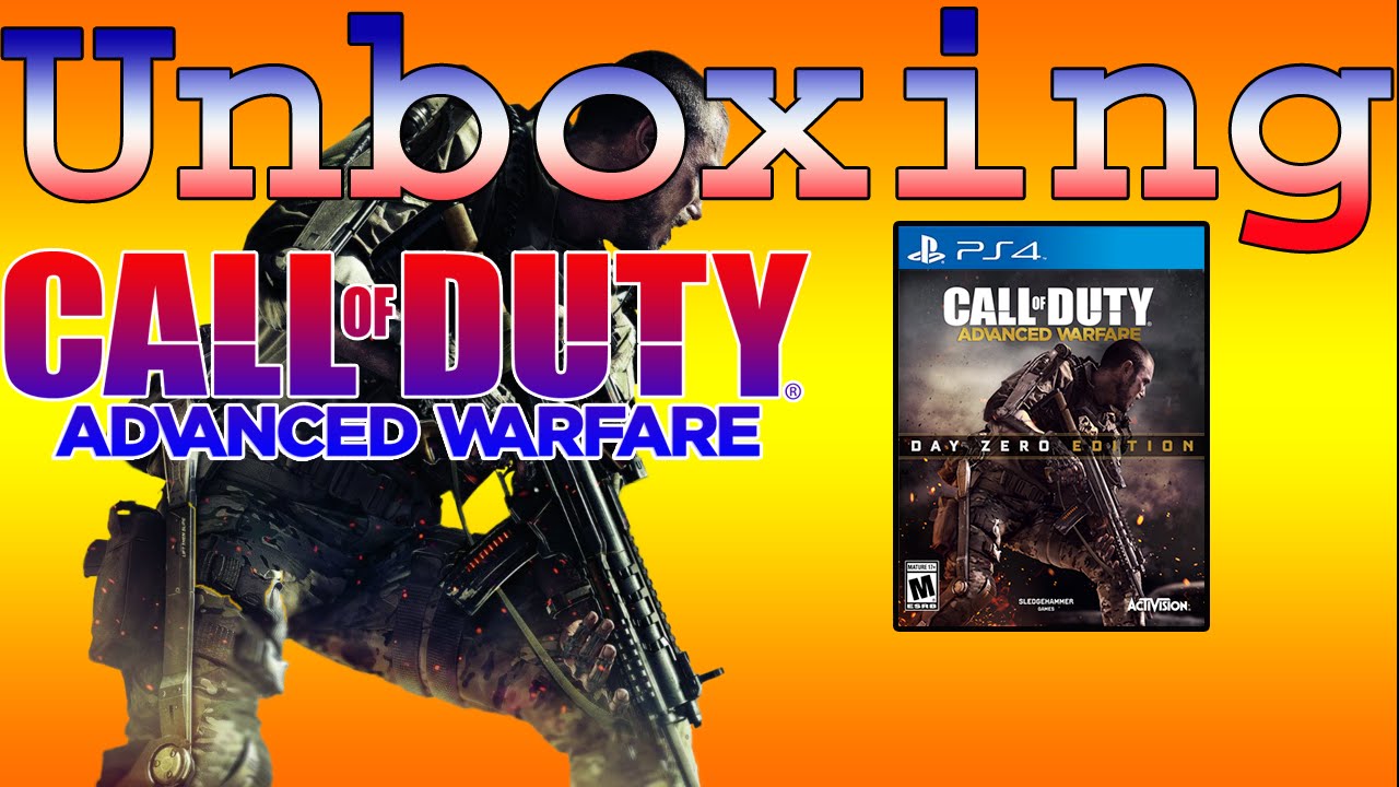 Unboxing: Call of Duty Advanced Warfare Day Zero Edition