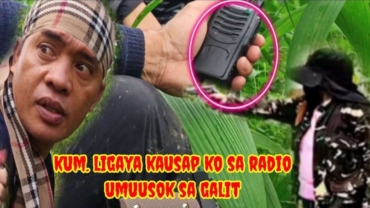 Nakuha ko ang frequency ng radio ni ligaya,, nagalit