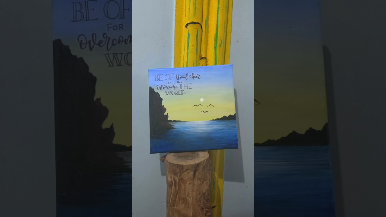 ocean scenery scripture art ✨️