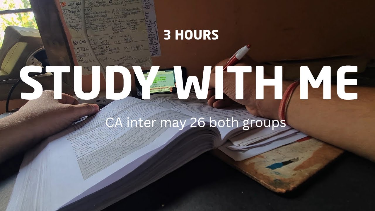  CA Inter may 2026 both groups study with me live 