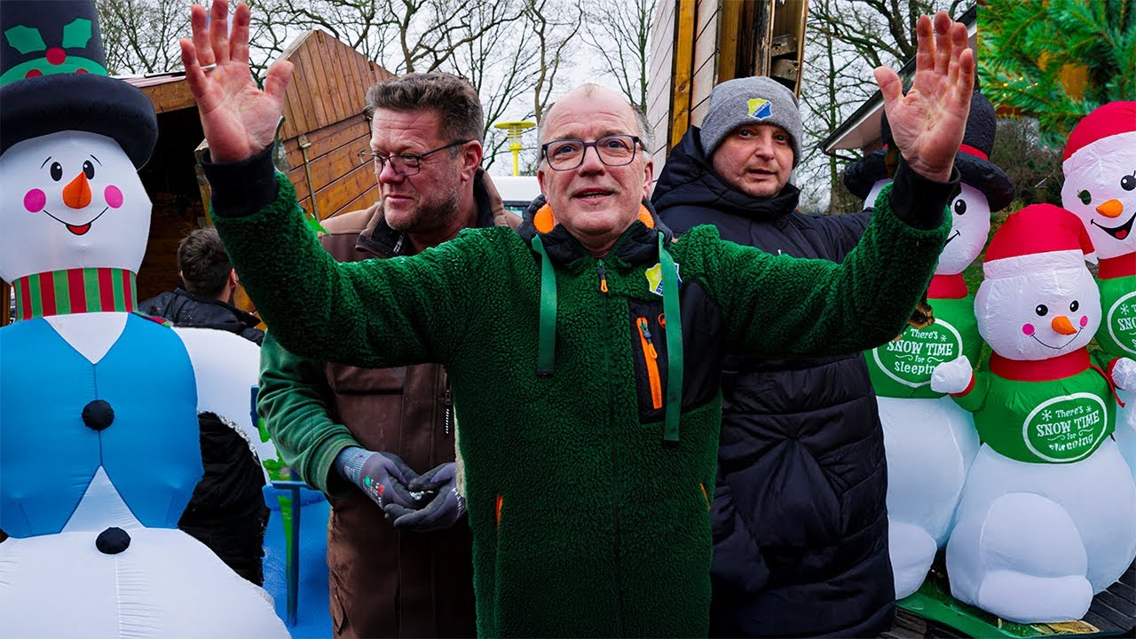 TEAMWORK IM DORFVEREIN: Letzte Vorbereitungen für den Weihnachtsmarkt! 🎄🤝