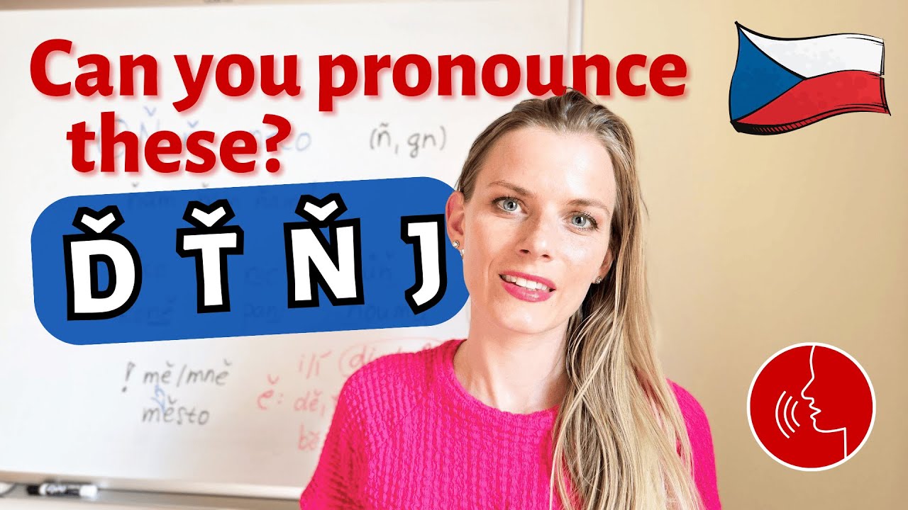 Let’s Master Czech Ď Ť Ň J Together!🗣️ Ď Ť Ň J Pronunciation Tips for English Speakers