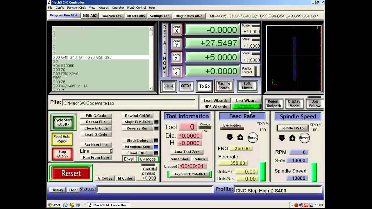 mach 3 text milling wizzard