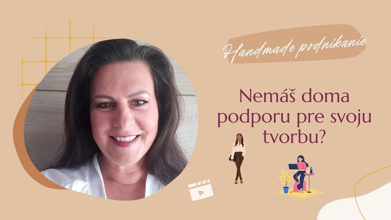 Nem&aacute;&scaron; doma podporu pre svoju tvorbu?