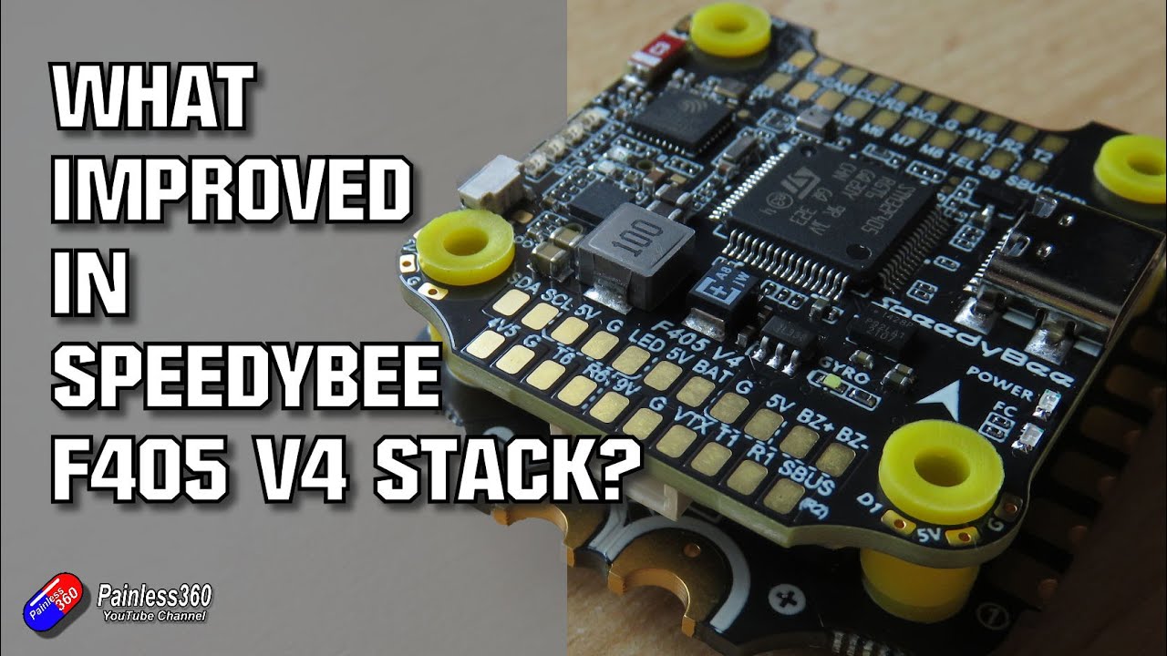 New SPEEDYBEE F405 V4 Wireless Flight Stack and ESC
