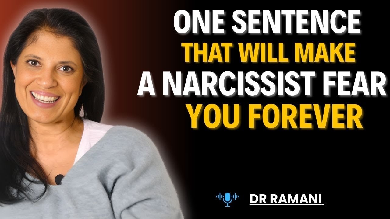 ONE SENTENCE THAT WILL MAKE A NARCISSIST FEAR YOU FOREVER | Dr Ramani
