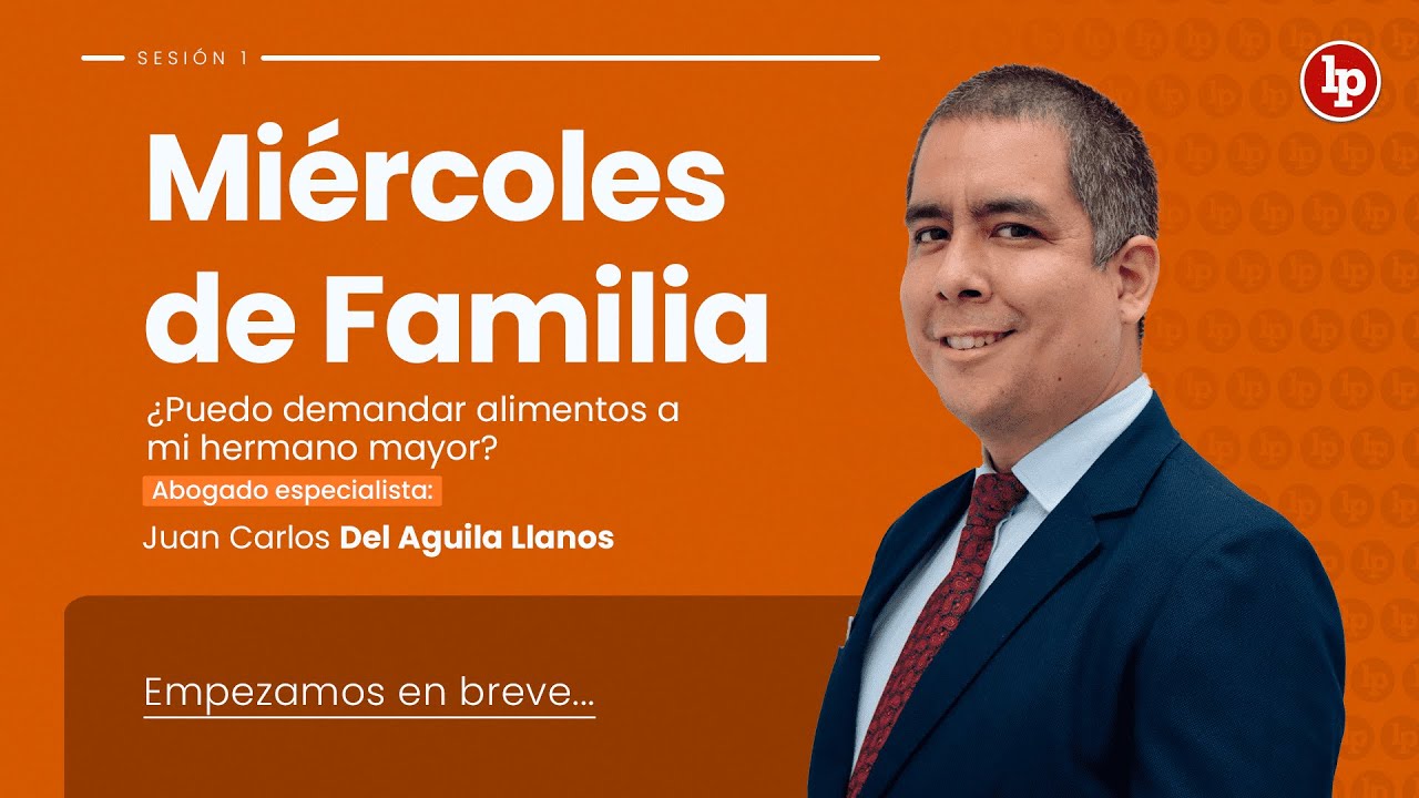 Miércoles de familia: ¿Puedo demandar alimentos a mi hermano mayor?
