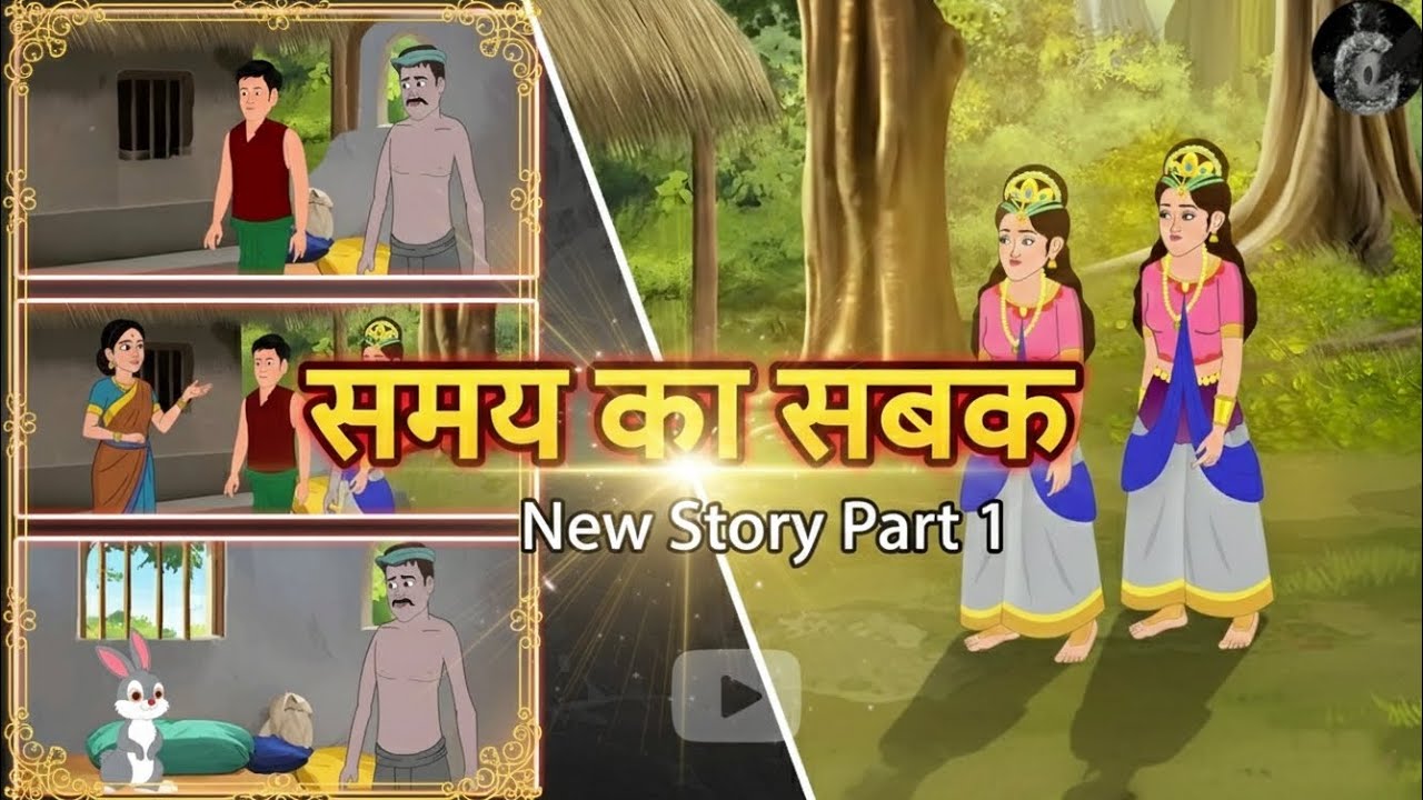 समय का सबक हिंदी कहानी part 1 | Samay Ka Sabak | Moral Story | #cartoon 