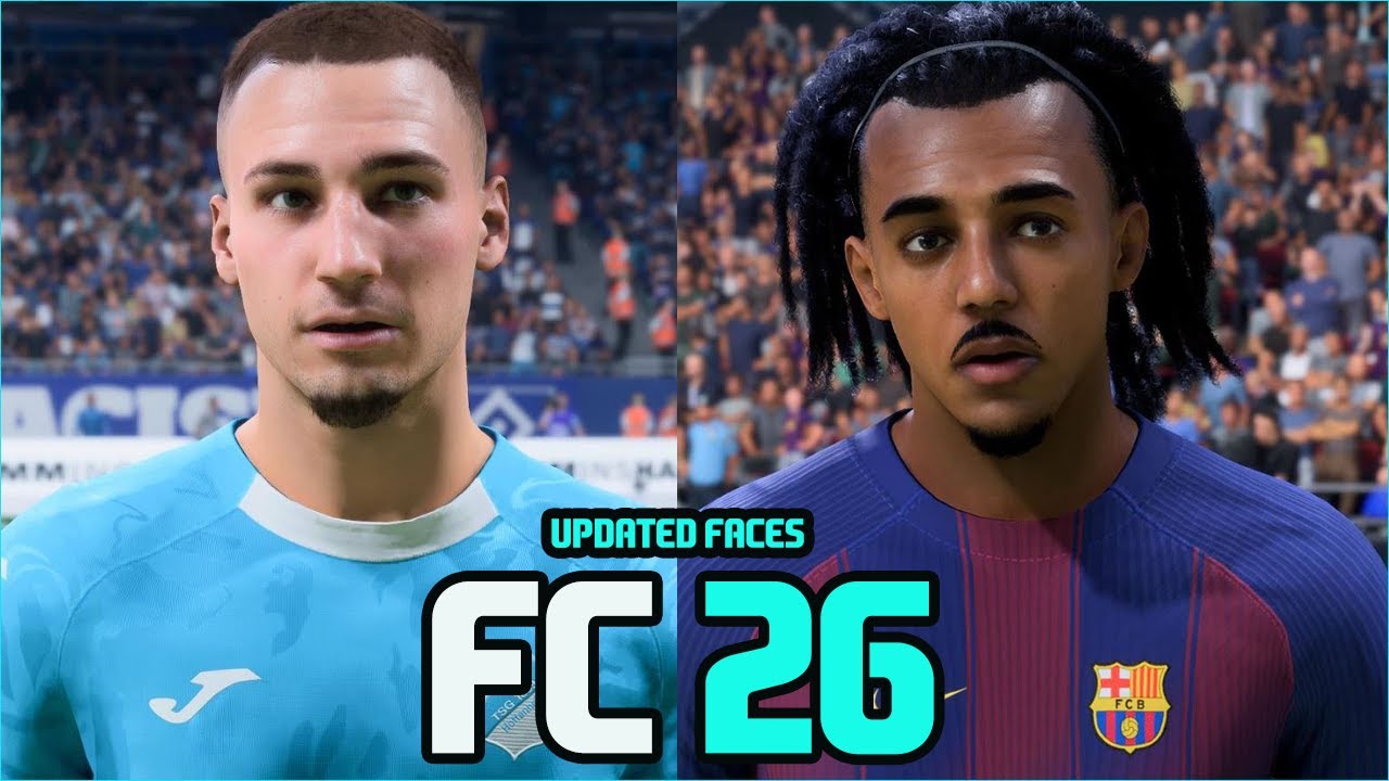 FC 26 | All Updated Player Faces | Title Update 1.4.2