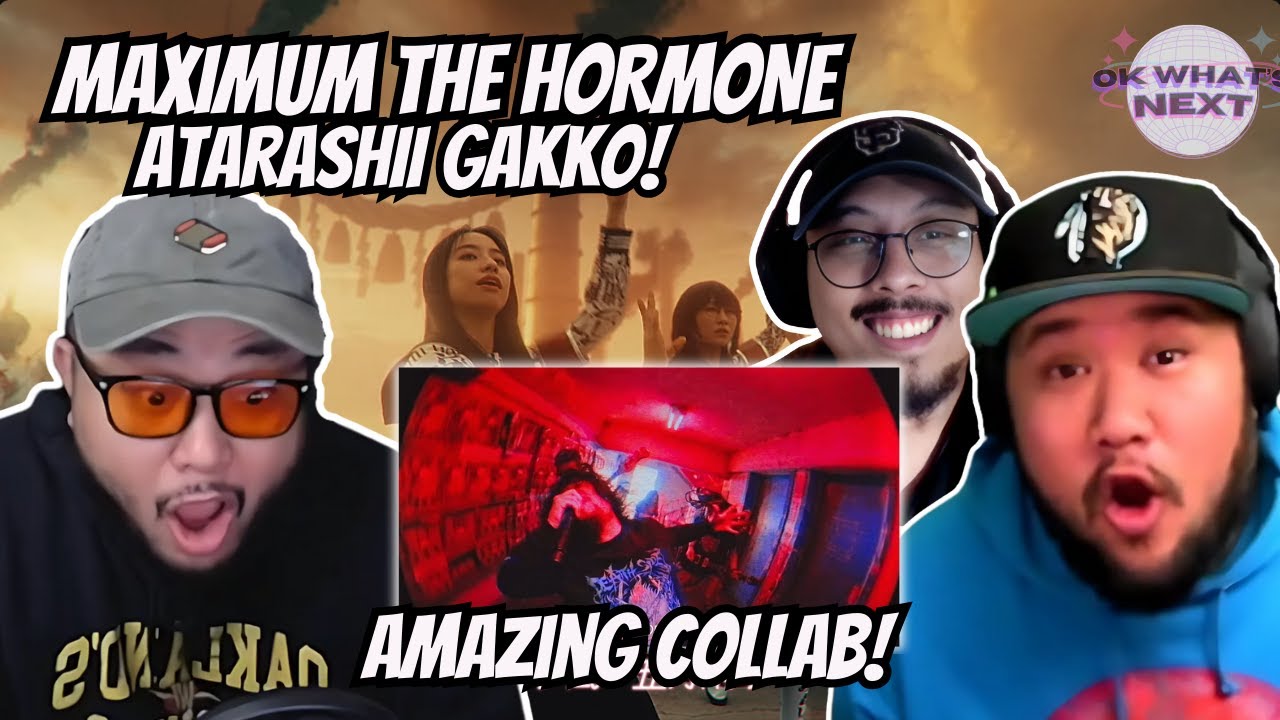 MAXIMUM THE HORMONE - SHIMI ft. ATARASHII GAKKO! REACTION - WHAT AN INTENSE COLLAB!