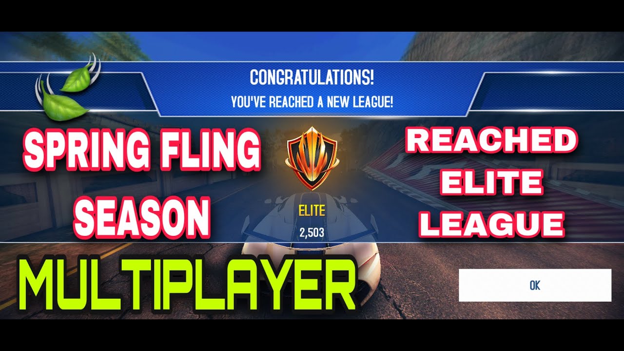 Asphalt 8, Multiplayer Spring Fling Season Reached Elite League😱🔥