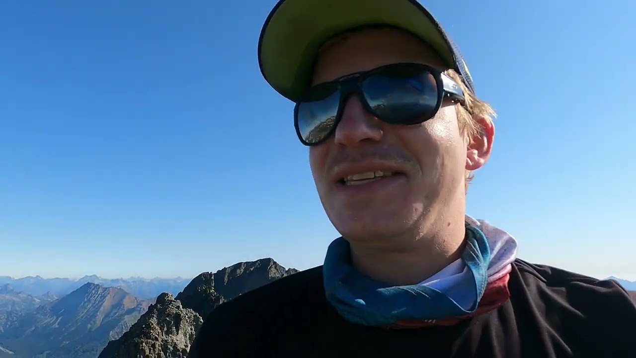 Dumbell, Greenwood, Seven Fingered Jack, Mount Maude, Freezer Peak and the Carne mountain High Route
