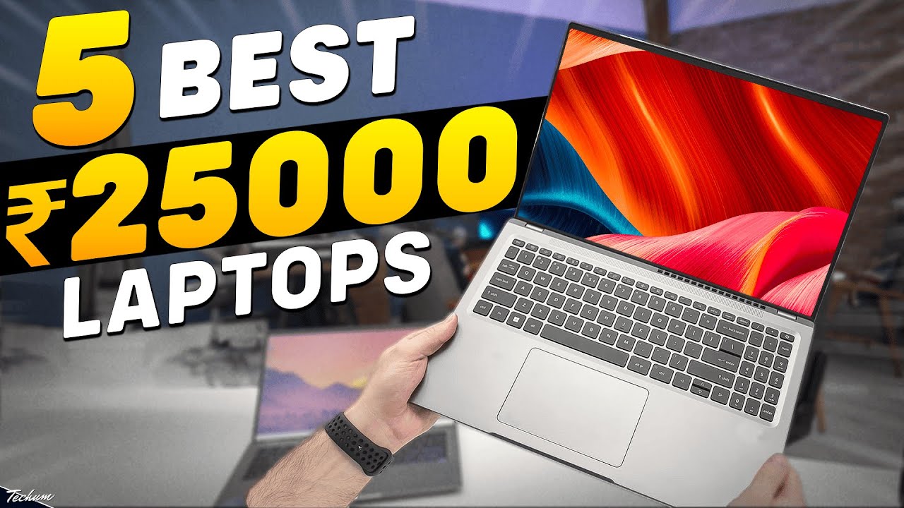 Best Laptops Under 25000 Faceoff for Students in 2024🔥Top 5 Best Laptops Under 25000 In 2024