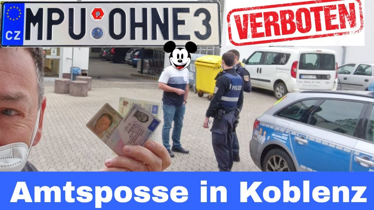 EU Führerschein umschreiben in Koblenz eine Posse