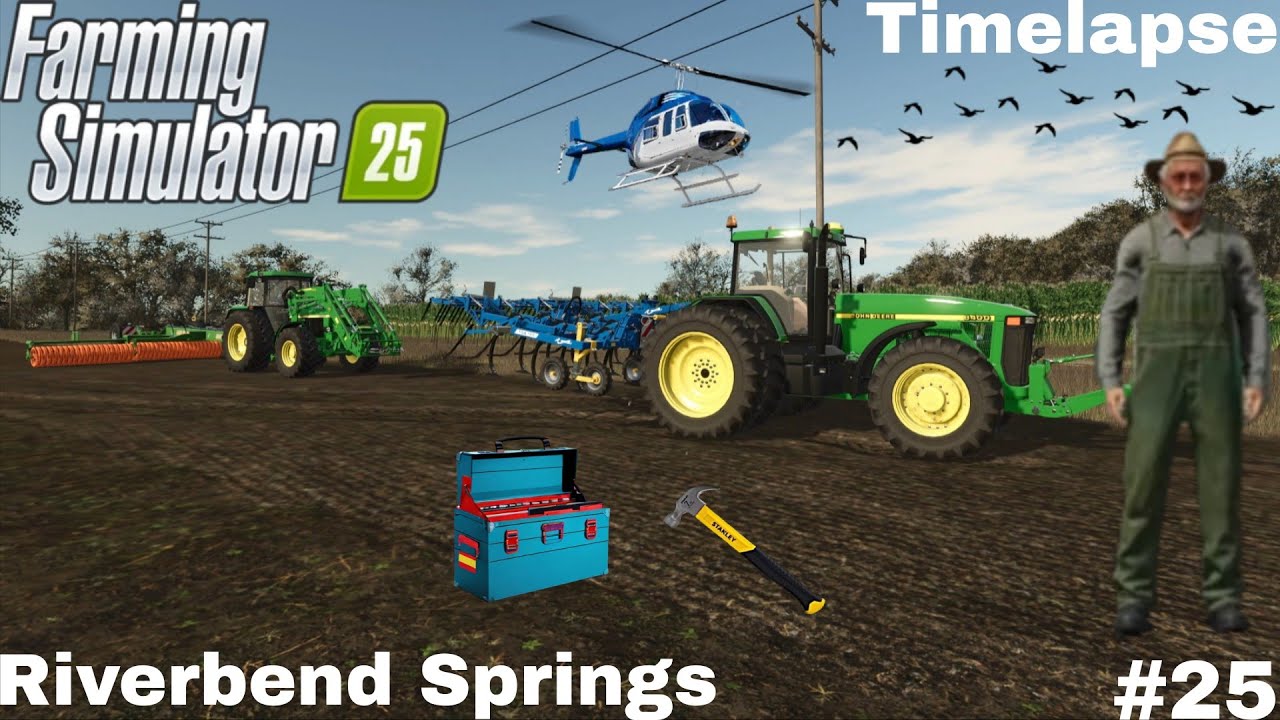 CULTIVATION, ROULEAUX & COMMENCER À SEMER LE MAÏS 🌽 | Farming Simulator 25 | Riverbend Ép25