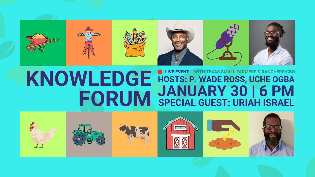 Knowledge Forum: Food is Money and Medicine