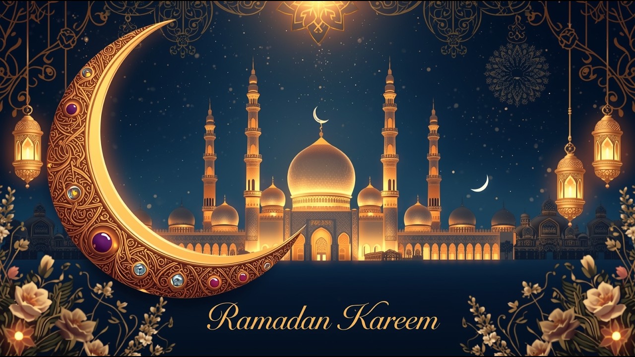 🌙 ألحان من نور الهلال وإيقاعات رمضان الهادئة 🎶 موسيقى روحانية مع أجواء الفوانيس المضيئة