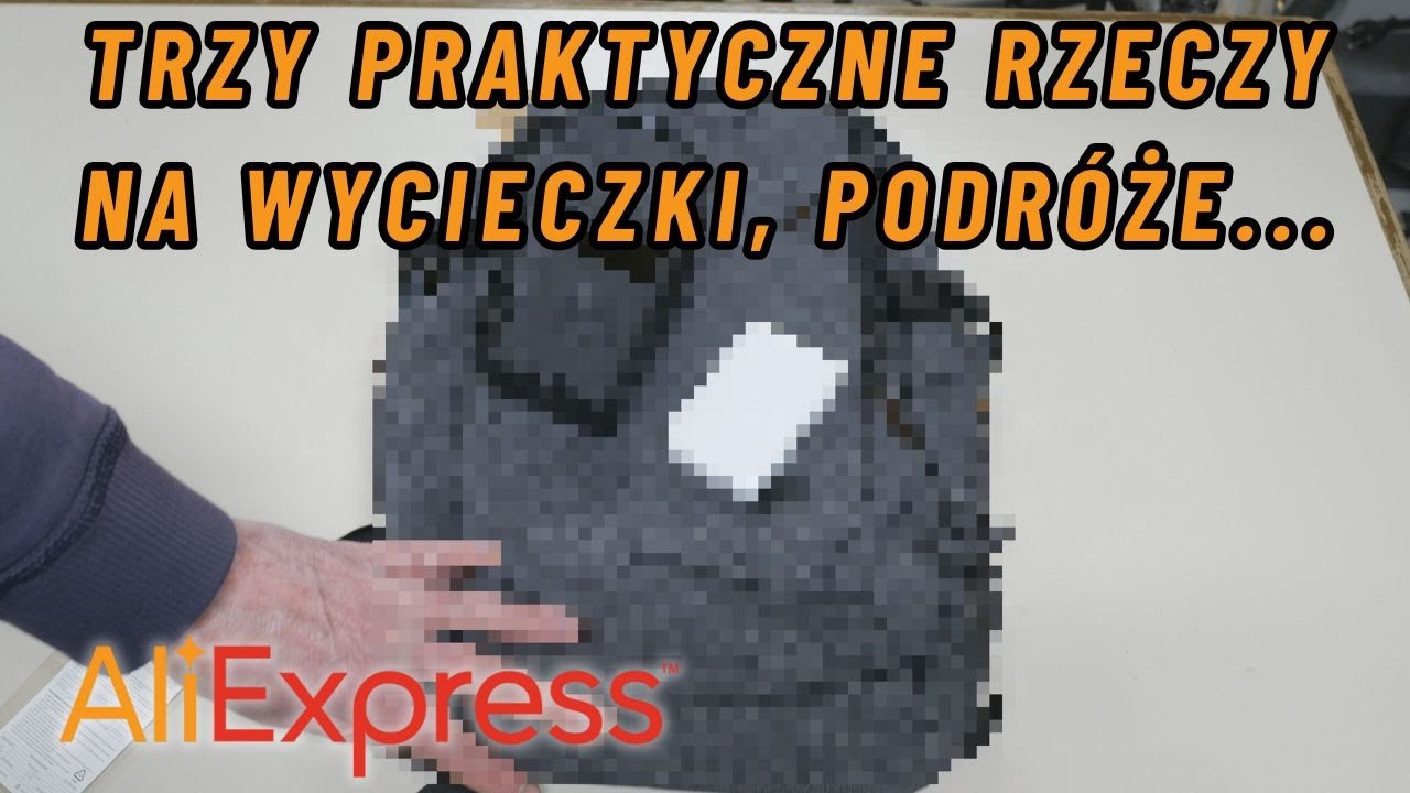 TEST - TRZY PRAKTYCZNE RZECZY NA WYCIECZKI, PODRÓŻE, DO GARAŻU, ROWERU... Z ALIEXPRESS