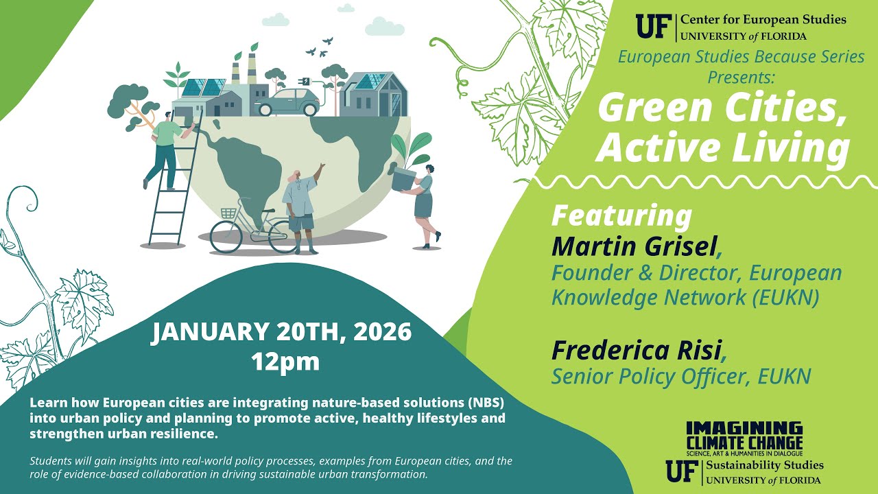 European Studies Because: EUKN Green Cities, Active Living
