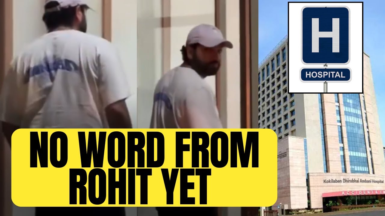 Rohit Sharma makes late night visit to Kokilaben Hospital, sparks concerns among fans