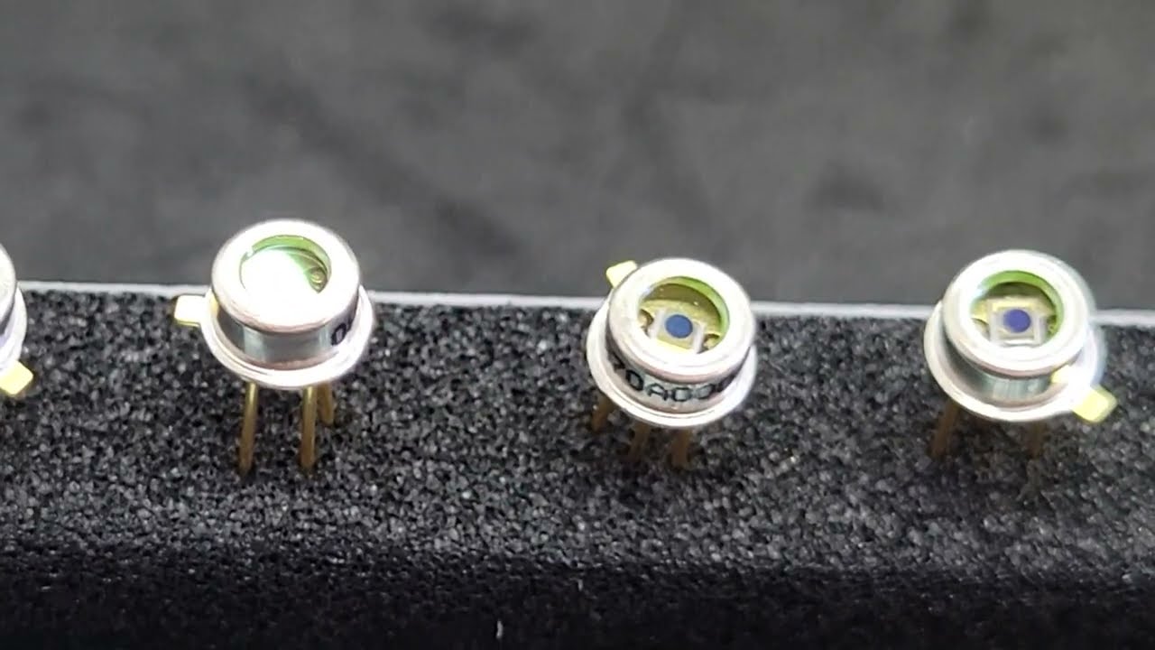 Standard Type InGaAs PIN, Spectral range 0.9 &mu;m - 1.7 &mu;m dia 1.0 mm TO-46 package