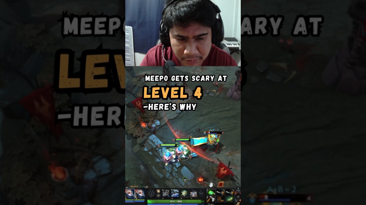 This Is Why You FEAR Level 4 Meepo | Dota 2 Mid DELETED