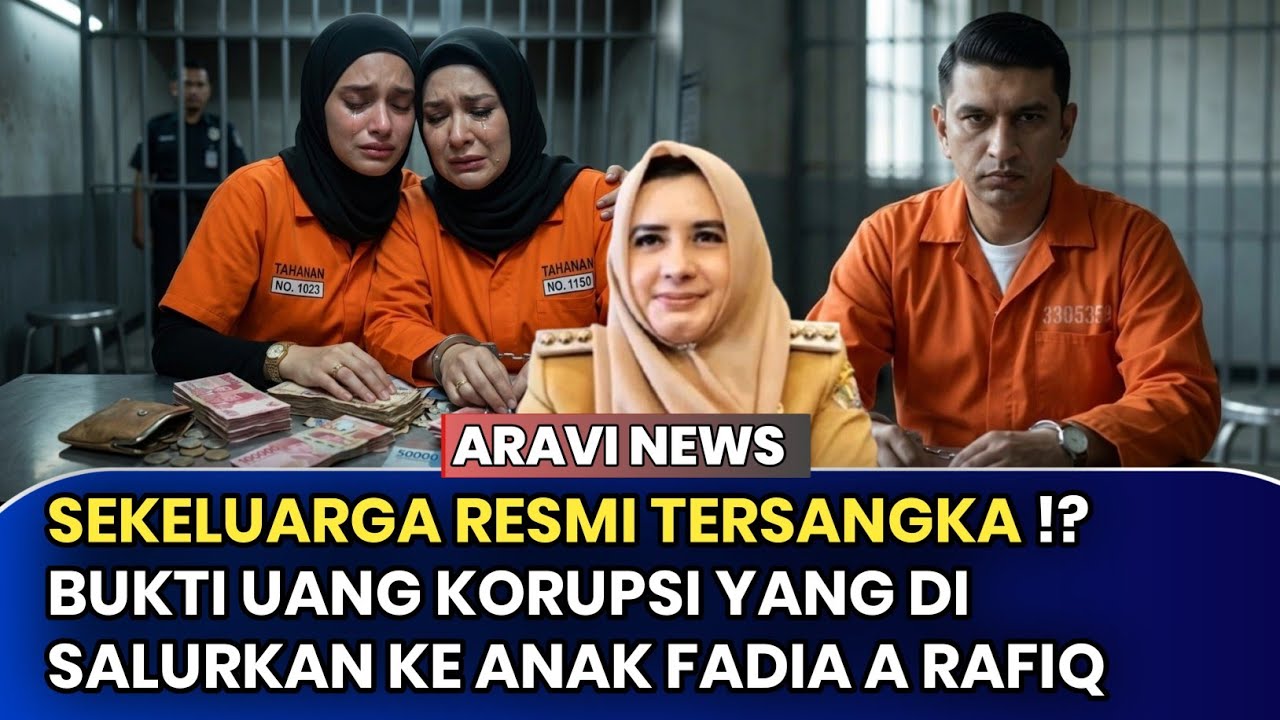 Sekeluarga Resmi Tersangka !? Bukti Korupsi Fadia A Rafiq Yang Di Salurkan Ke Anak -anaknya 