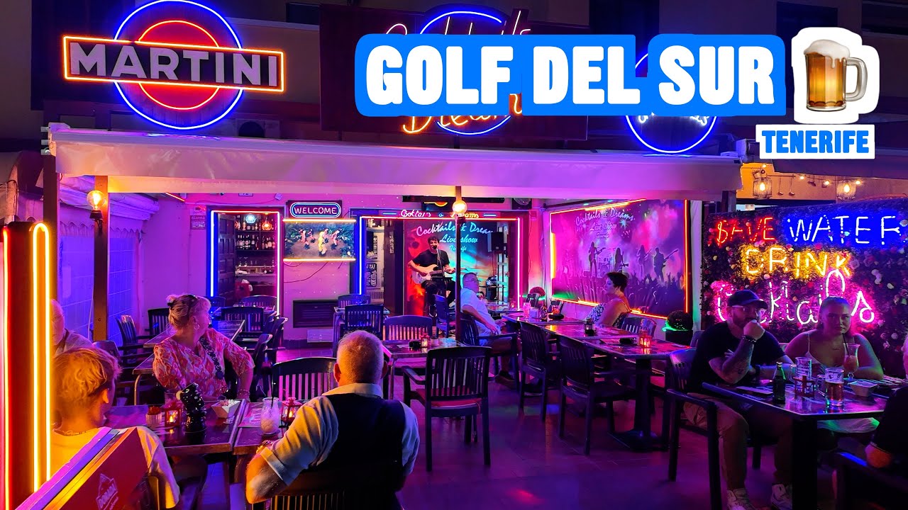 Golf del Sur Tenerife 🇪🇸 Nightlife 🍺