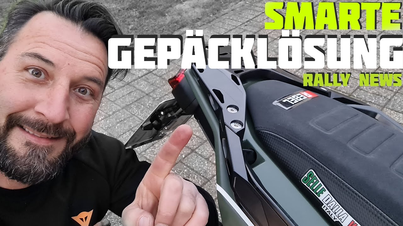 Meine Gepäcklösung YamahaT700 // Rally News
