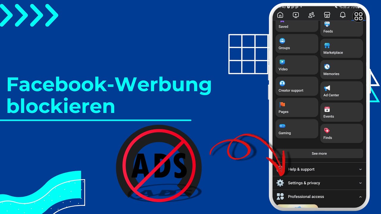 So blockieren Sie Facebook-Werbung | Schritt-f&uuml;r-Schritt-Anleitung