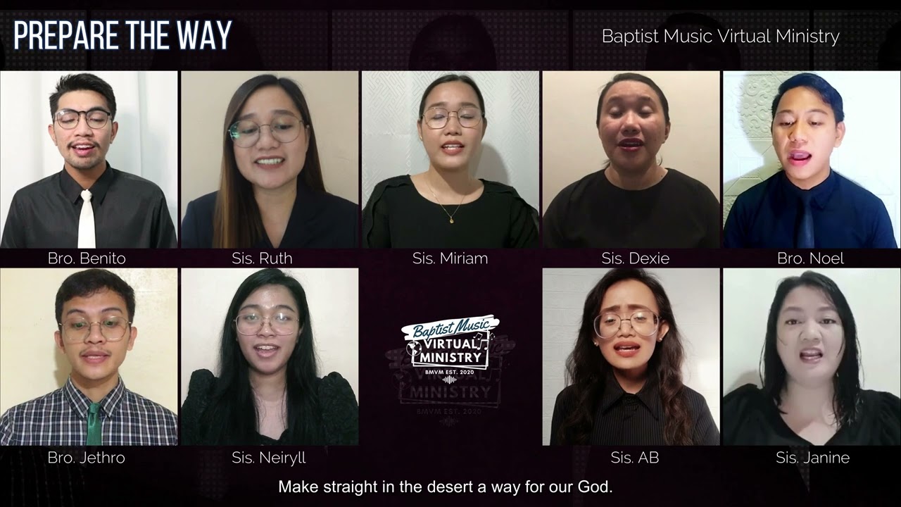 Prepare the Way | Baptist Music Virtual Ministry