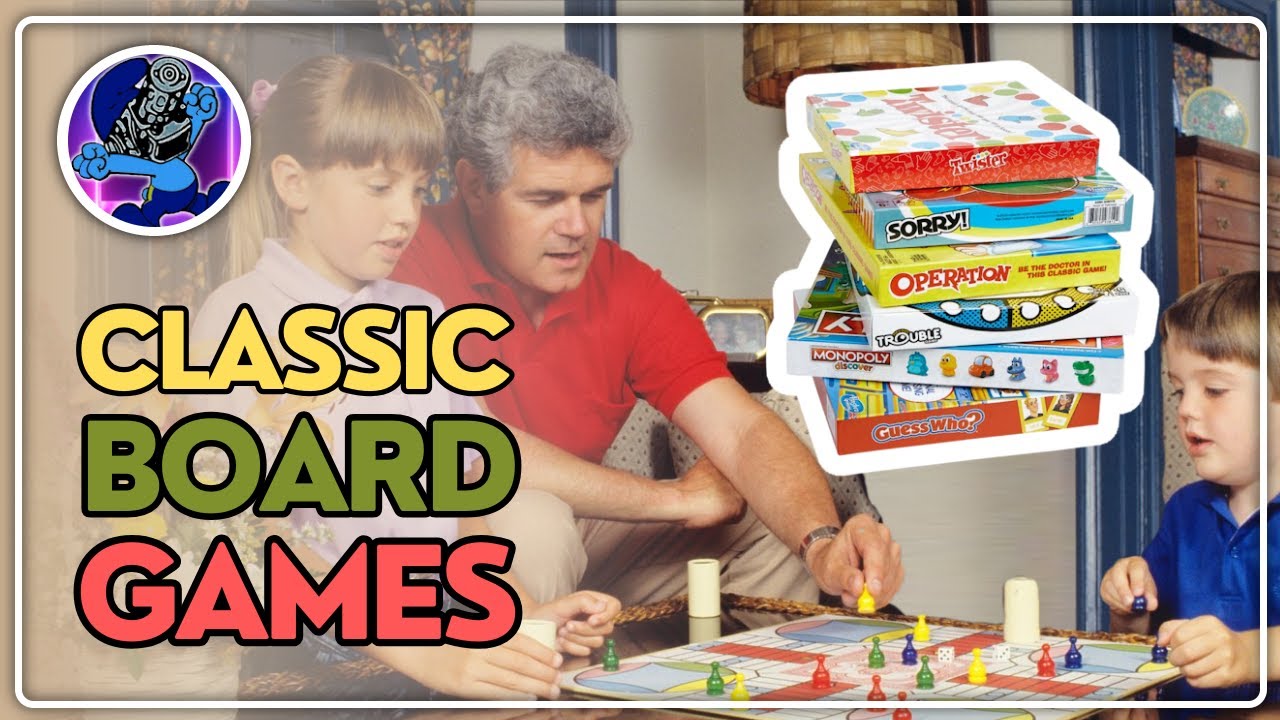 Nostalgic Board Games of The '70s, '80s, and '90s