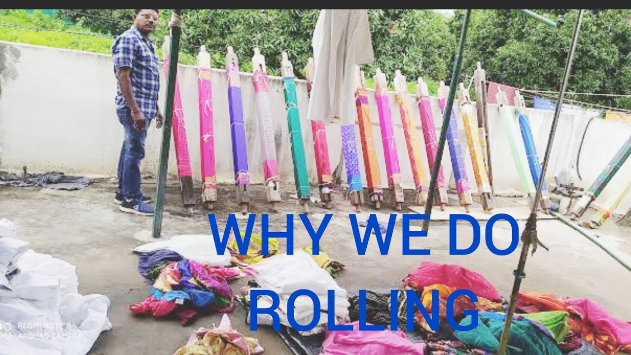 Saree rolling