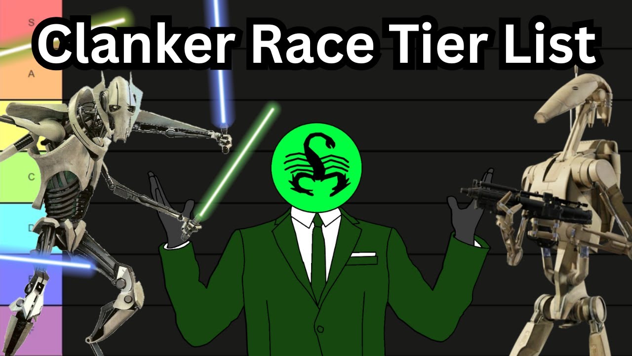 Clanker Race Tier List