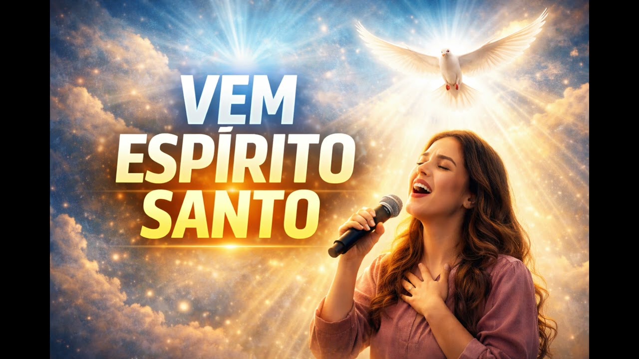 Sopra sobre mim, Espírito Santo| Louvor de Presença de Deus (Música Gospel)