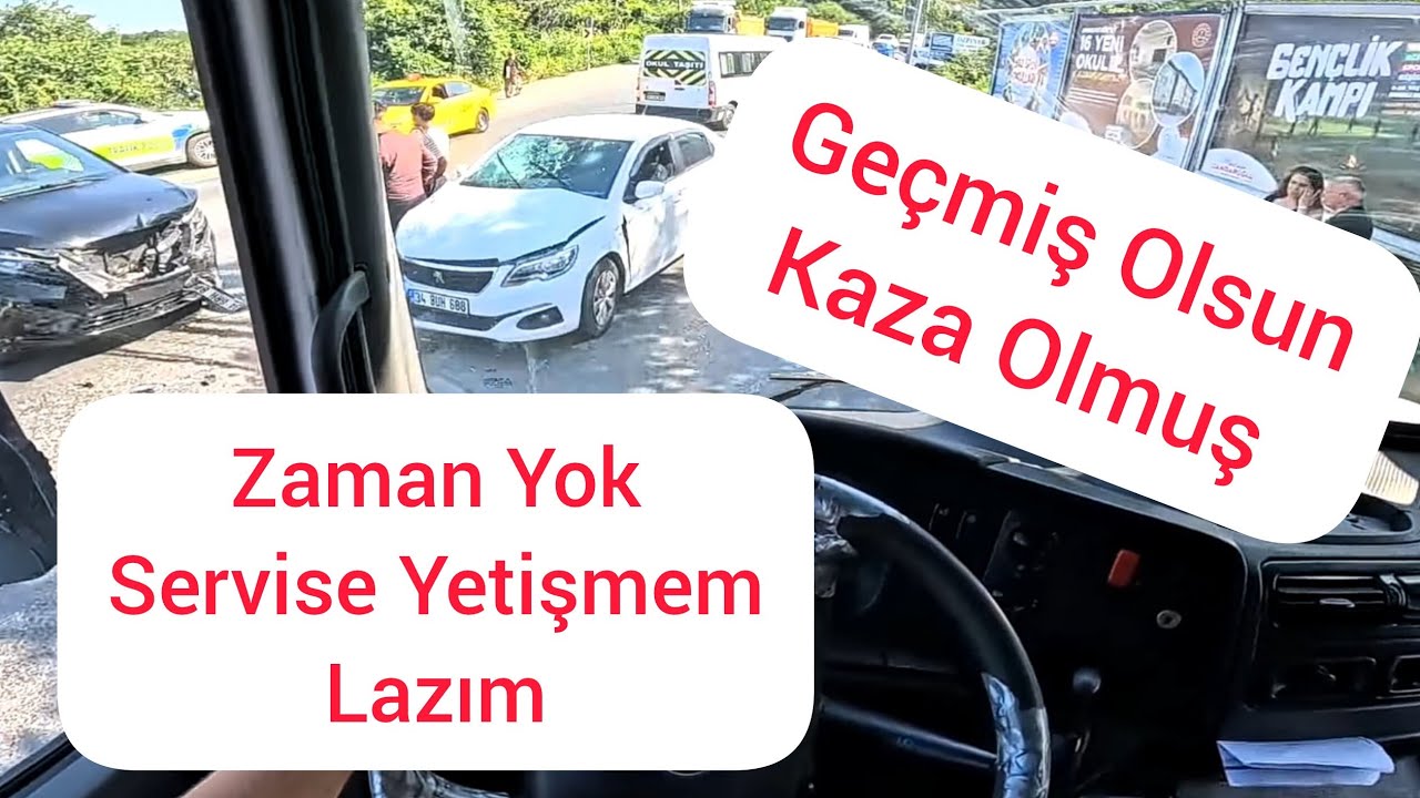 3 SEFER ATIP 17:30 DAKİ SERVİSE YETİŞMEK - KAZA OLMUŞ - ARNAVUTKÖY YOLLARI - SABAH İŞE HAZIRLANMAK